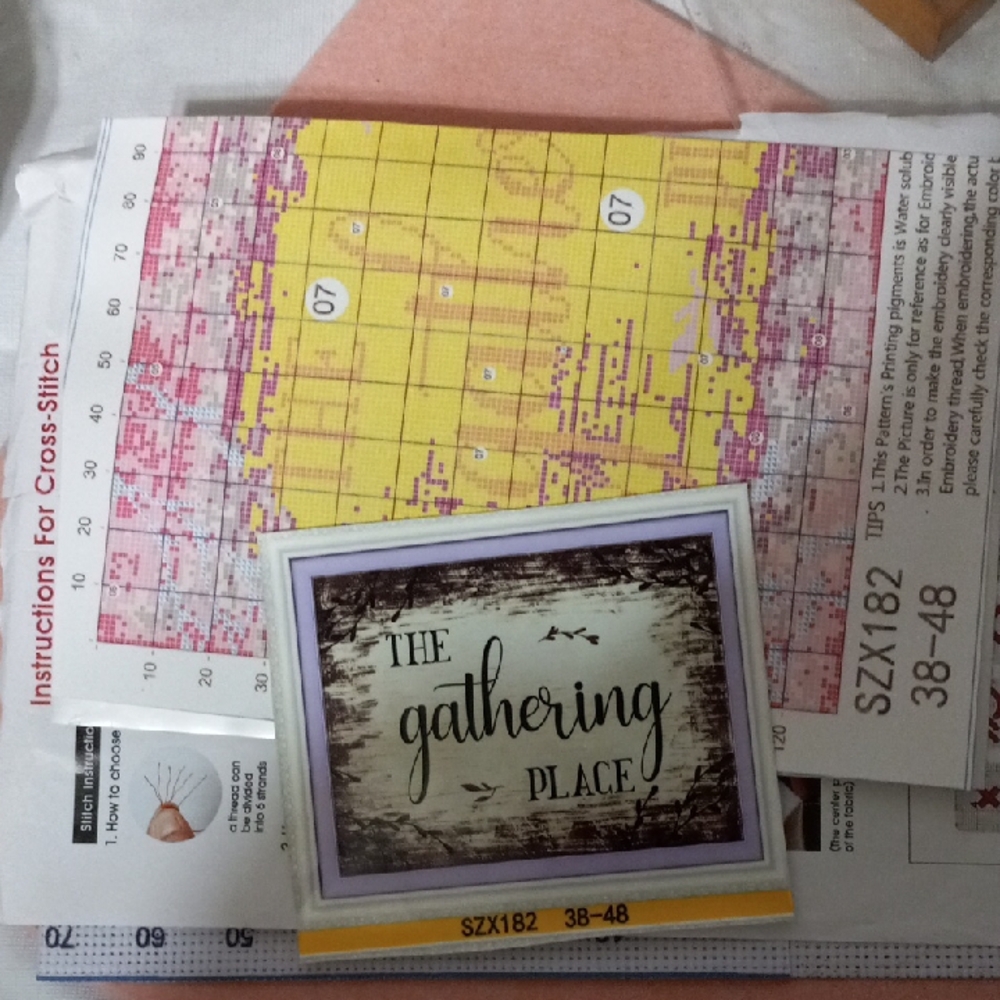 Cross-Stitch Pattern Kit with Instructions